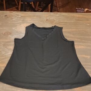Amazon Black V-Neck Tank Top
